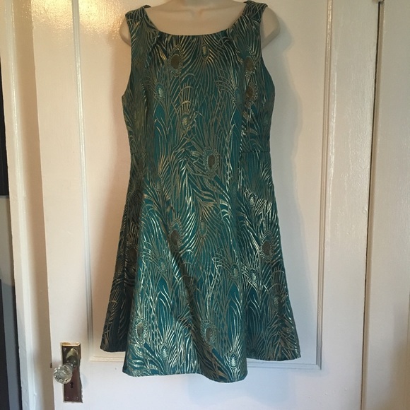 Modcloth Dresses & Skirts - ModCloth Sunny Girl Peacock Dress